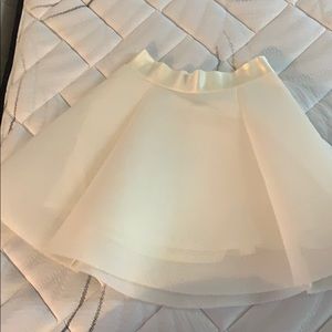 Ballerina styled skirt